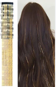 Glitter Hair Tinsel Clip-Ins – 20” Princess Sparkle ✨