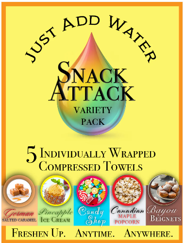 Snack Attack Variety Pack - 5 Towels